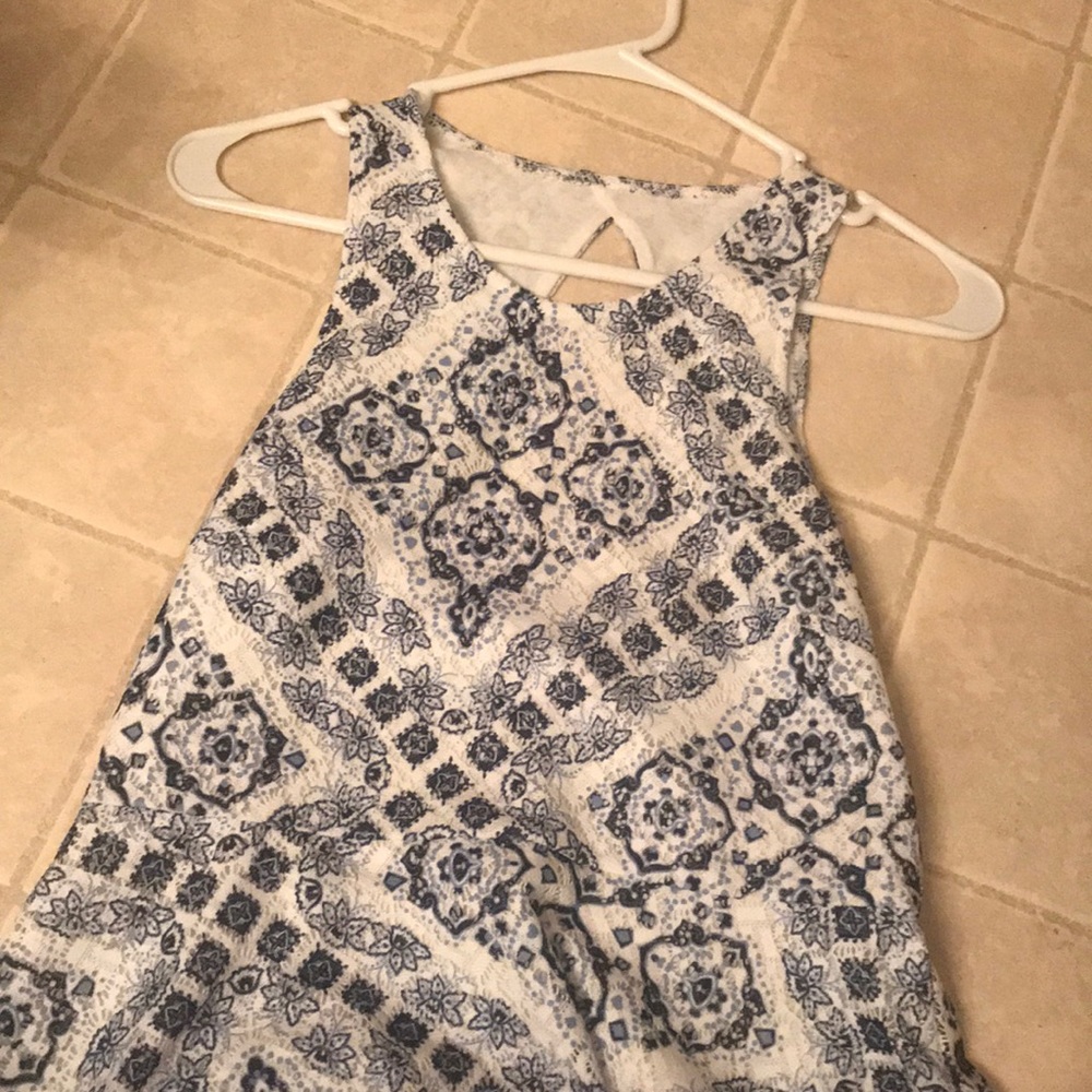 Lace white dress